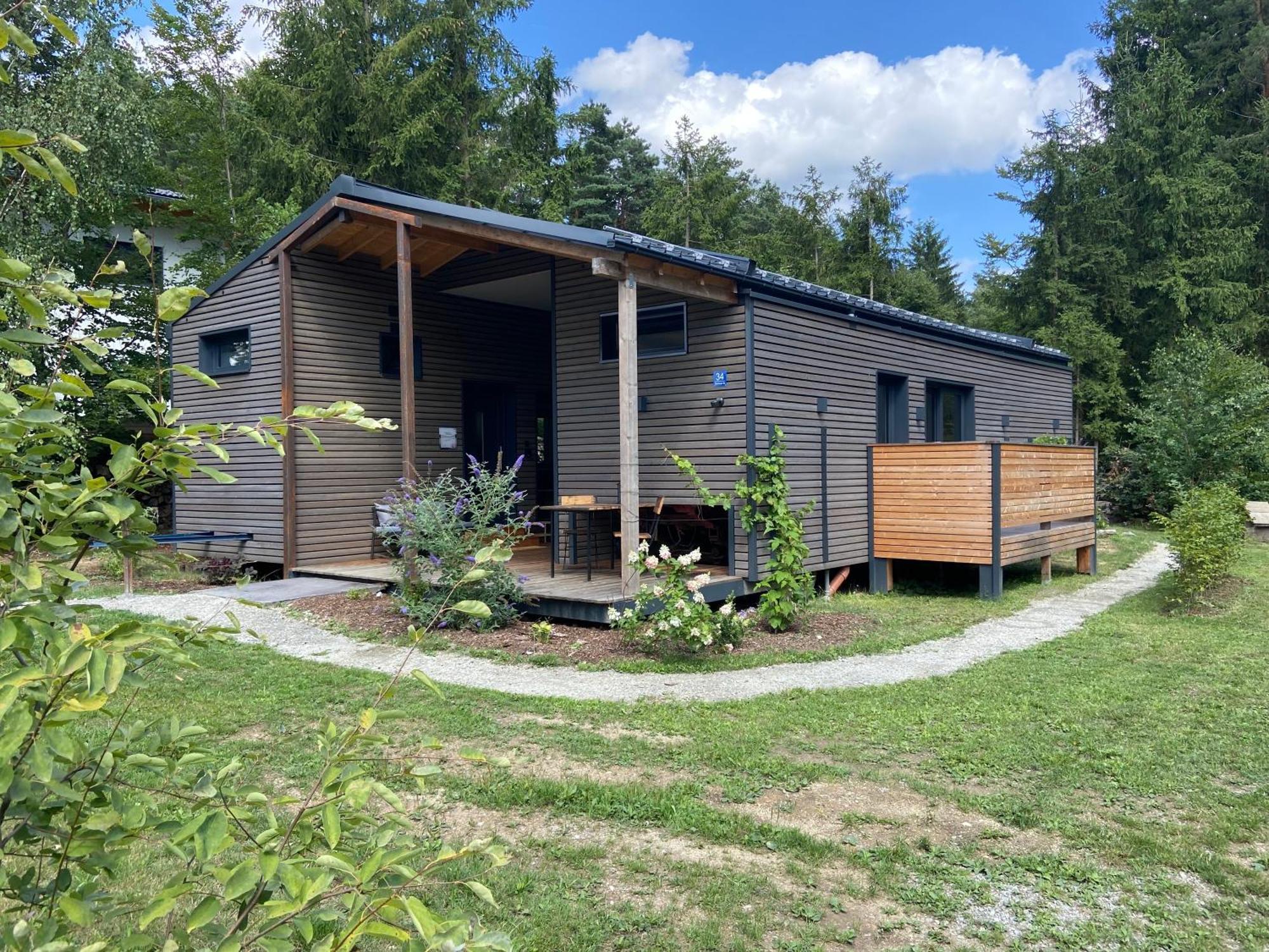 Ferienhaus Modernes Tinyhouse Trailer Am Waldrand - Mit Seezugang