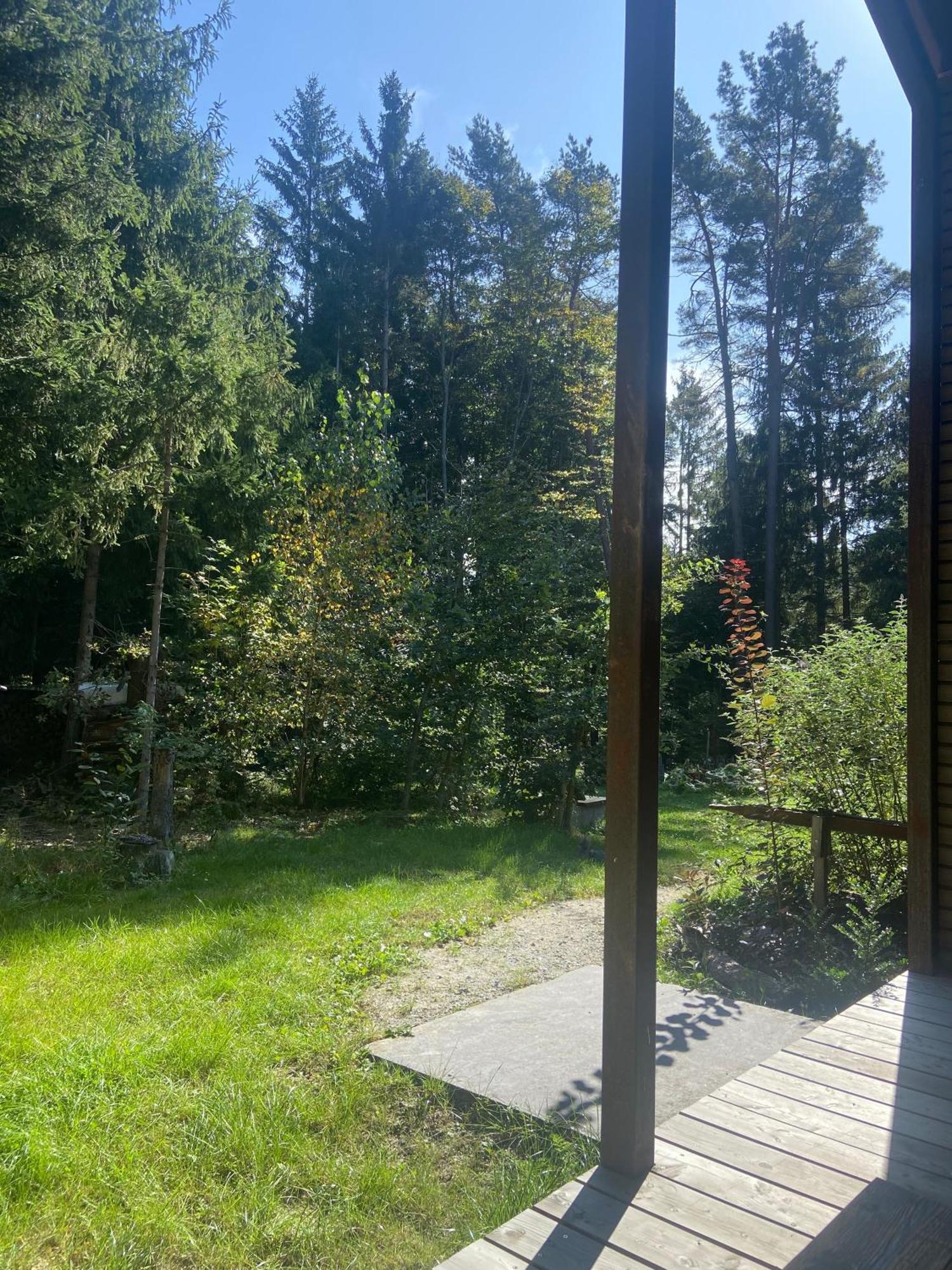 Modernes Tinyhouse Trailer Am Waldrand - Mit Seezugang Ferienhaus Eging